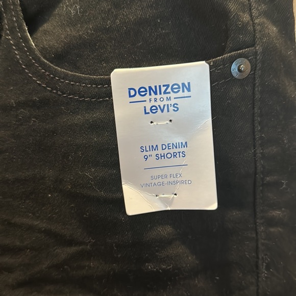 Denizen from Levi's Men's 9" InseamSlim Fit Jean Shorts-Black size 32” - Picture 4 of 12